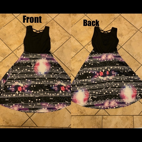 🌙Musical Galaxy Pin-Up Dress✨ - Picture 3 of 3